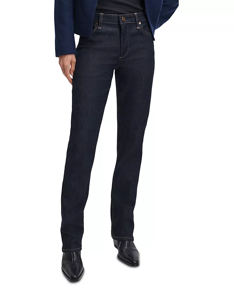 rag & bone Sutton Full Slim Cigarette Jeans in Dark Rinse
