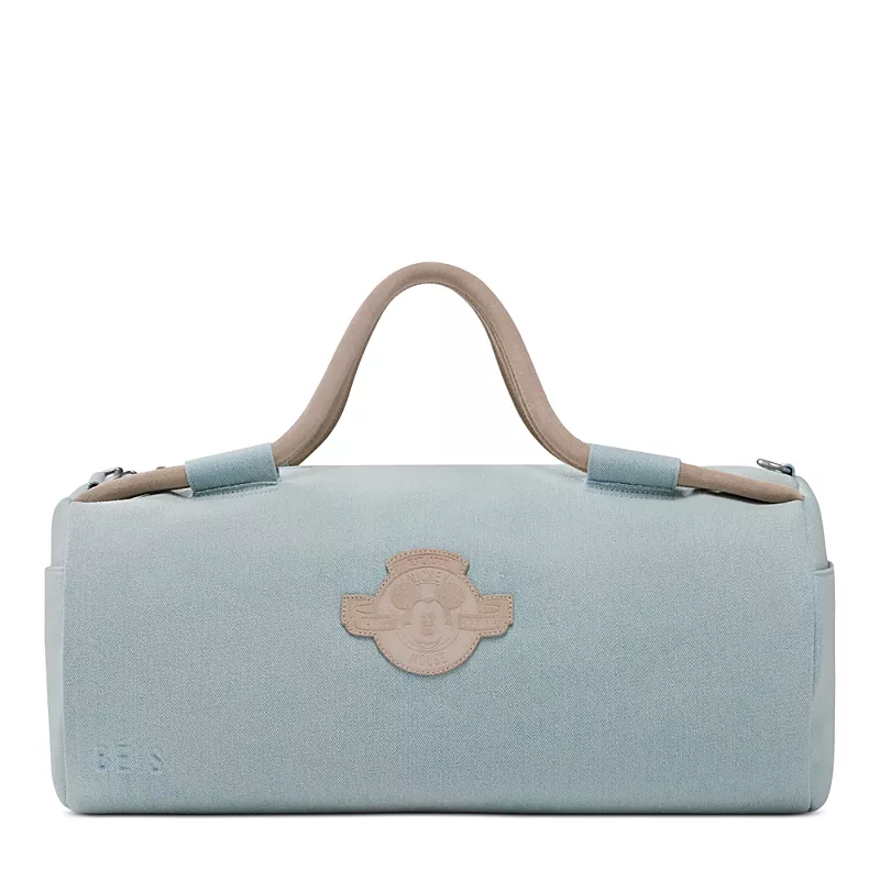 Beis The Disney Large Duffle In Blue Jeans
