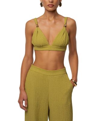 Dockside Crepe Knit Bralette