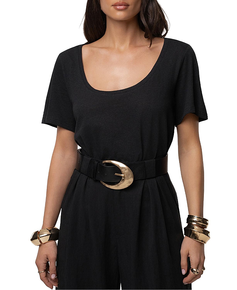Jluxlabel At Ease Scoop Top