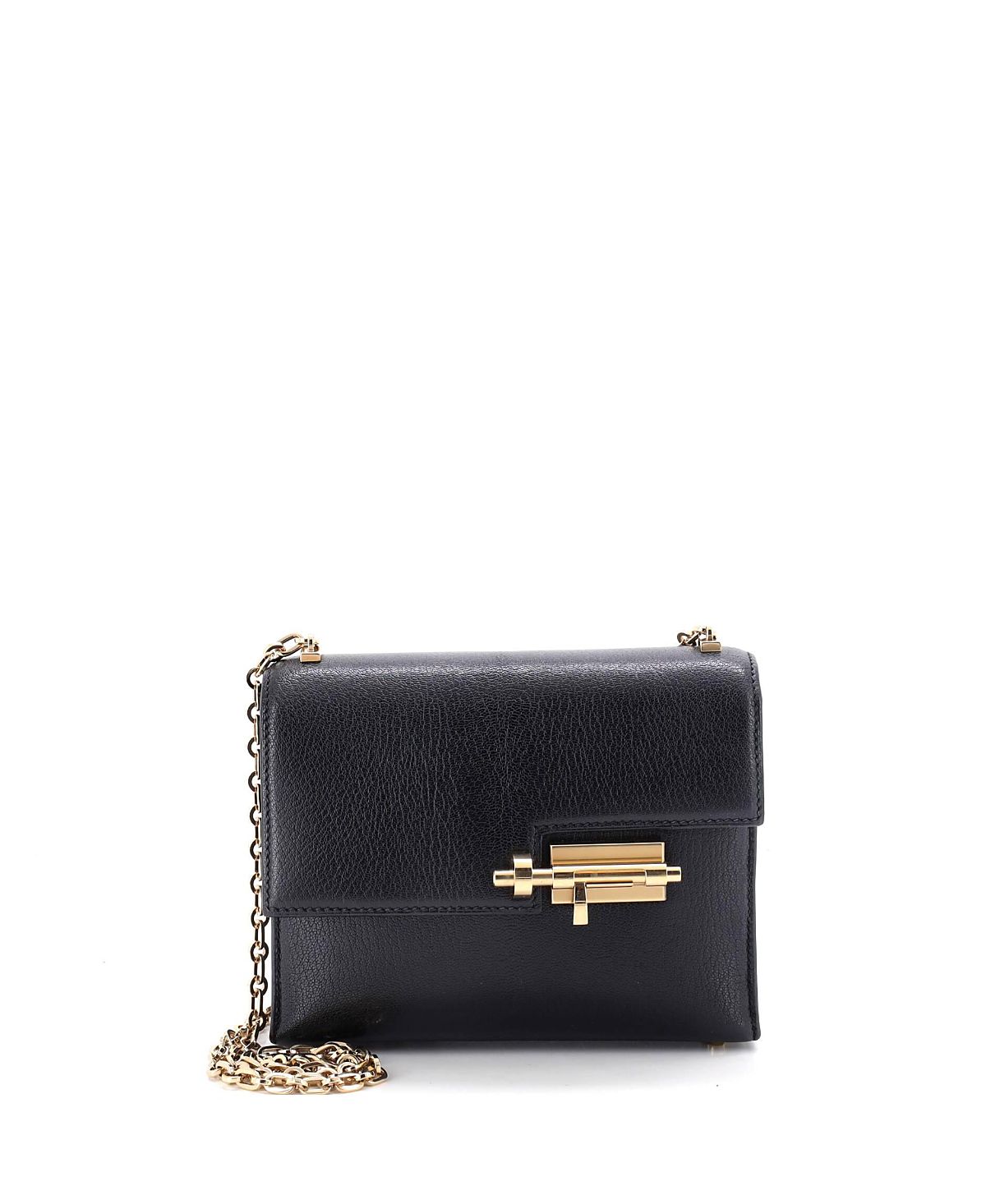 Pre-Owned HERMES Mini Verrou Chaine Bag Chevre Mysore