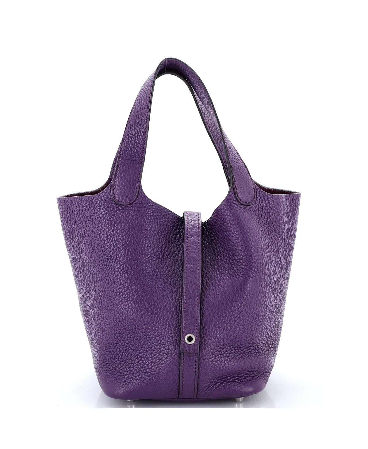 Pre-Owned HERMES Pm Picotin Lock Bag Clemence