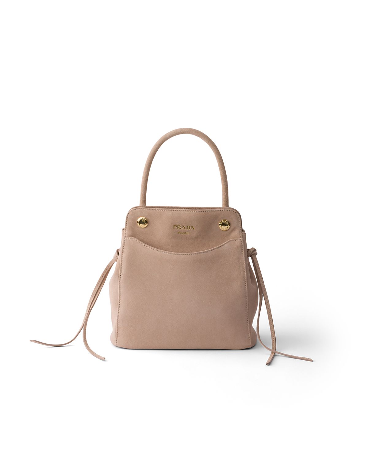 Prada Carry Mini Suede Handbag
