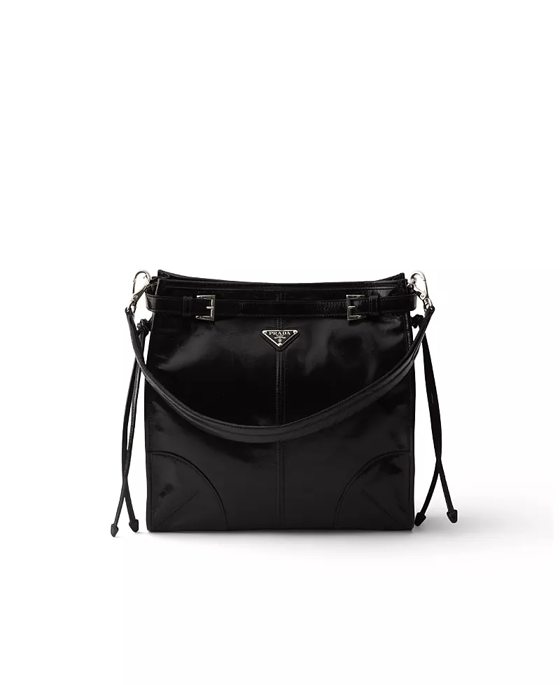 Prada Bonnie Leather Shoulder Bag