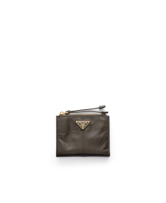 Prada Small Leather Wallet | Bloomingdale's Handbags