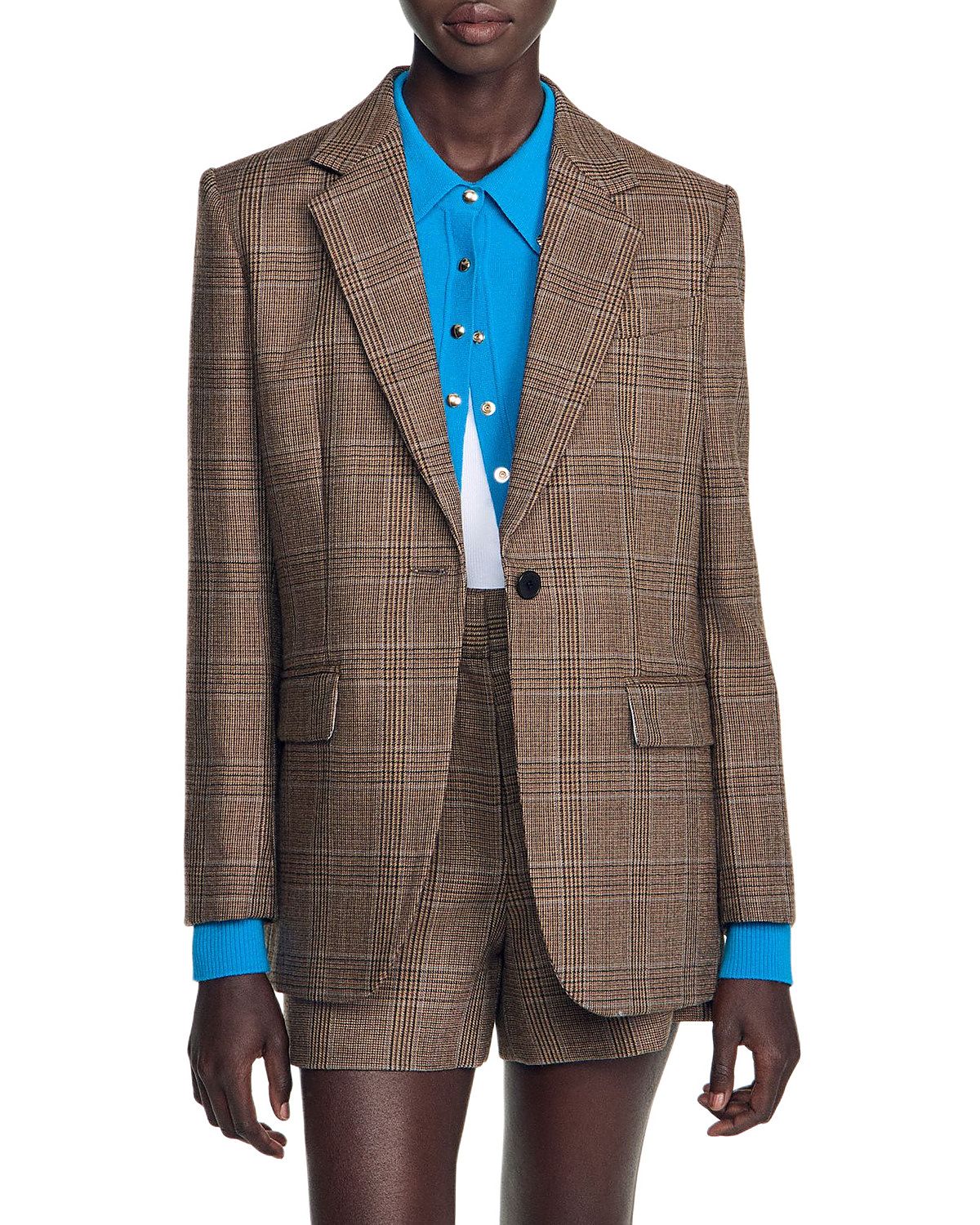 Sandro Finley Wool Blazer