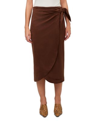Penelope Wrap Midi Skirt