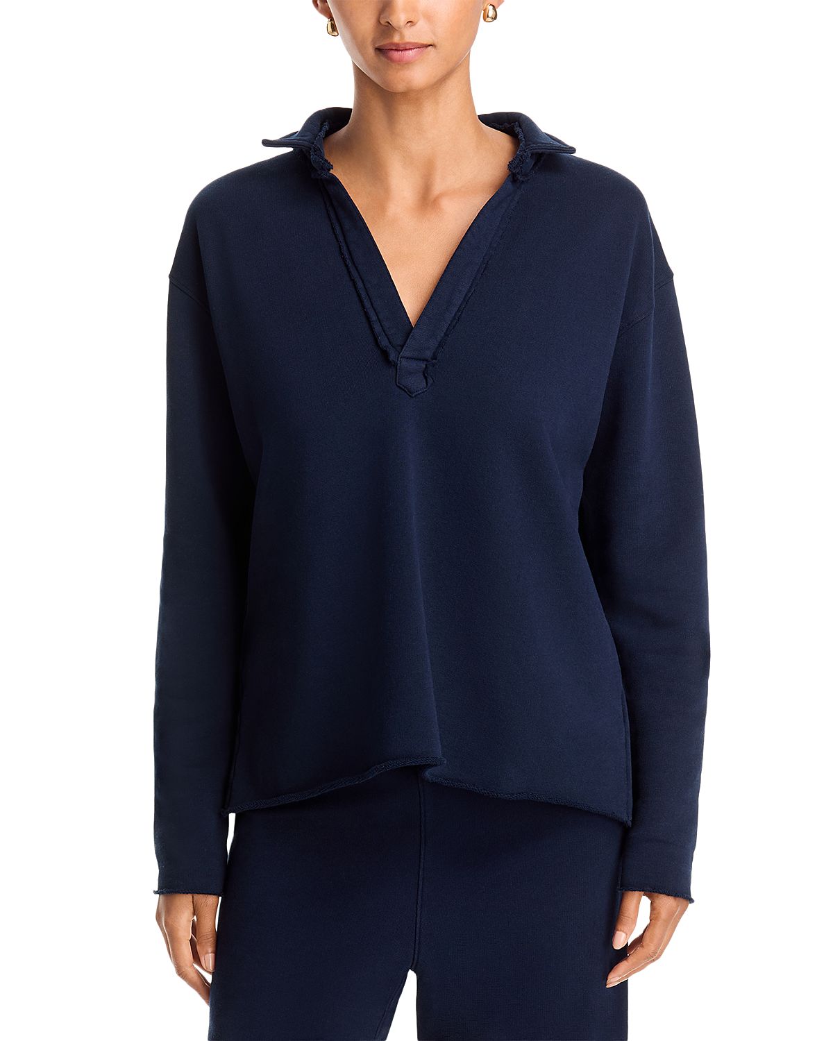 Frank & Eileen Patrick Cotton Collared Sweatshirt