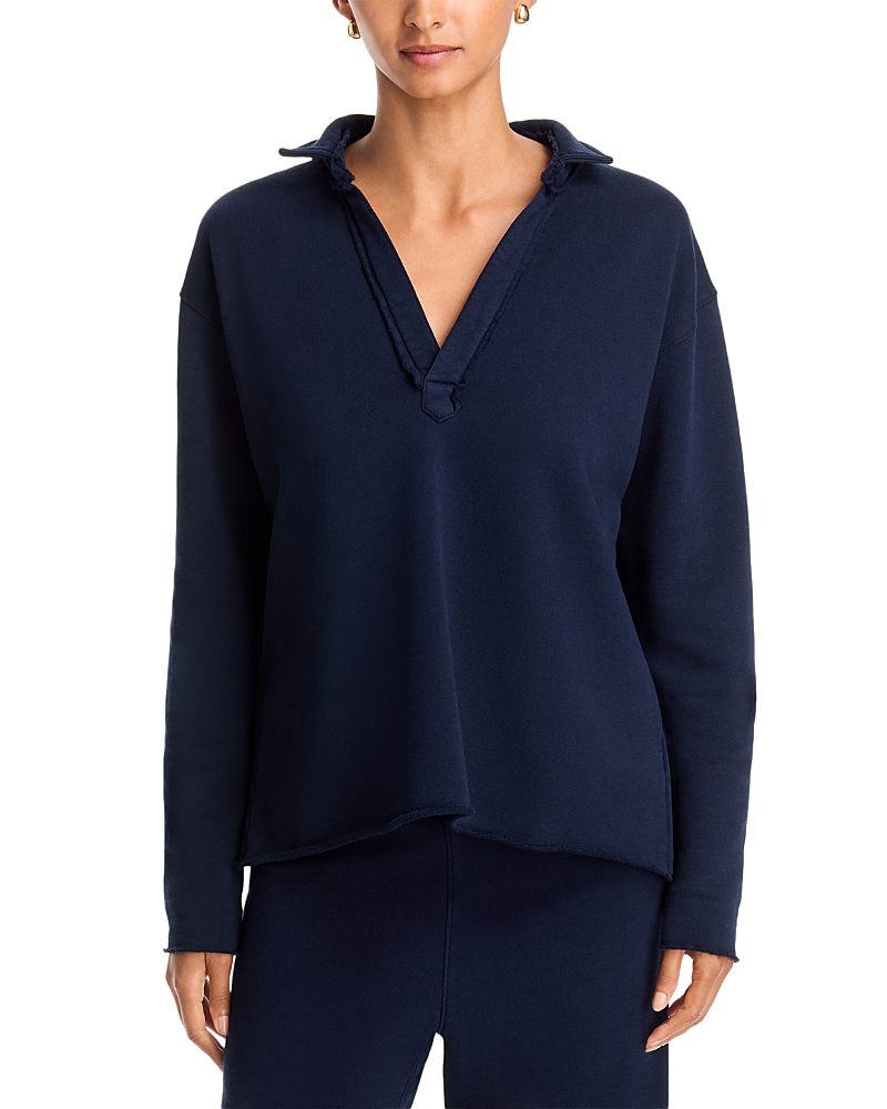 Frank & Eileen Patrick Cotton Collared Sweatshirt