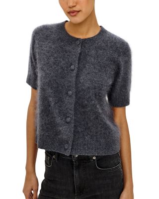 Roman Wool Short Sleeve Cardigan