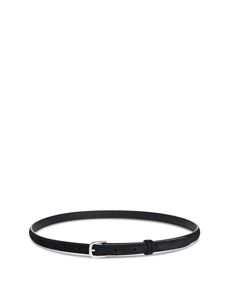 Toteme Women's Thin Suede Belt