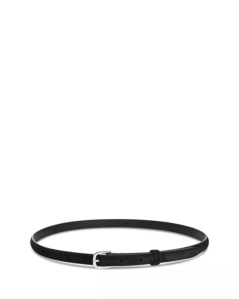Toteme Women's Thin Suede Belt