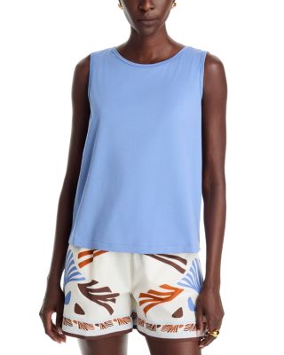 Cotton Stretch Shell Tank Top