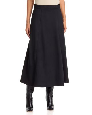 Emmsamba Flared Midi Skirt