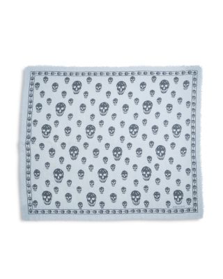 Classic Skull Wool Scarf