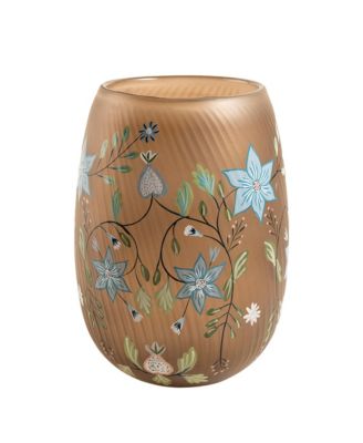  Orchid Decorative Bowl, 5" x 5" x 7"