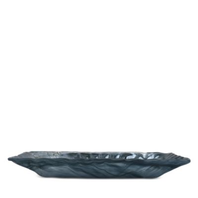 Onda Glass Rectangular Tray
