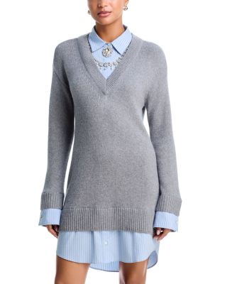 Necklace Santina Layered Look Mini Dress