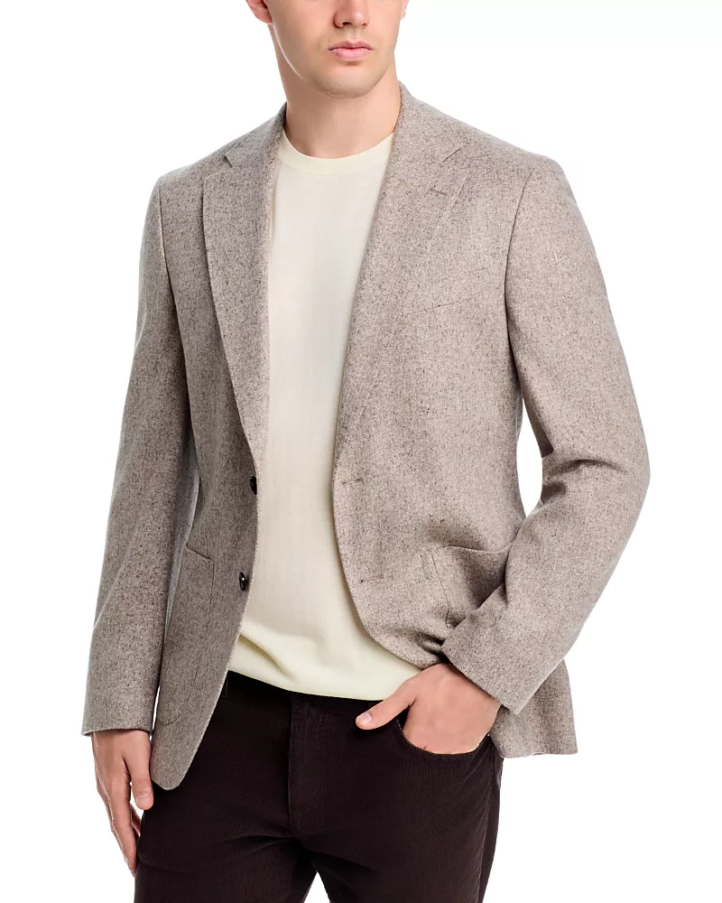 Boss Hutson Wool & Silk Slim Fit Sport Coat