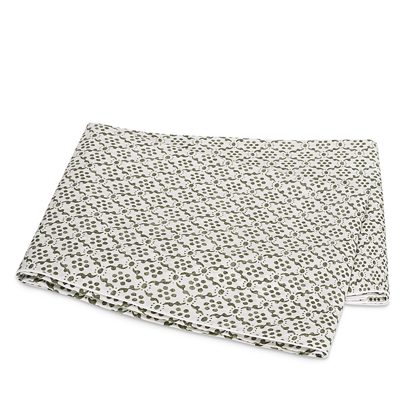Matouk Laksha Flat Sheet, Full/queen In Gray