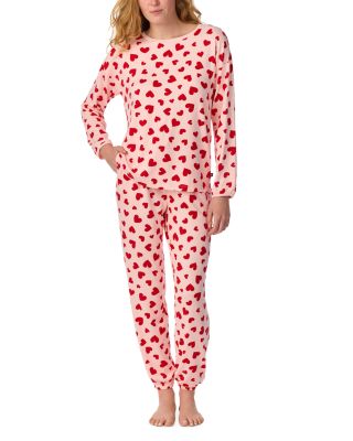 Matching Long Sleeve Top & Jogger Pants Pajama Set