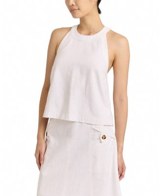  Brant Apron Linen Top