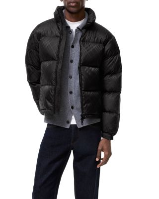 Highlands Relaxed Down Check Puffer Jacket