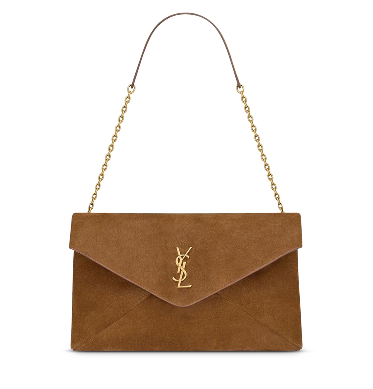 Saint Laurent Cassandre Large Pouch on Chain