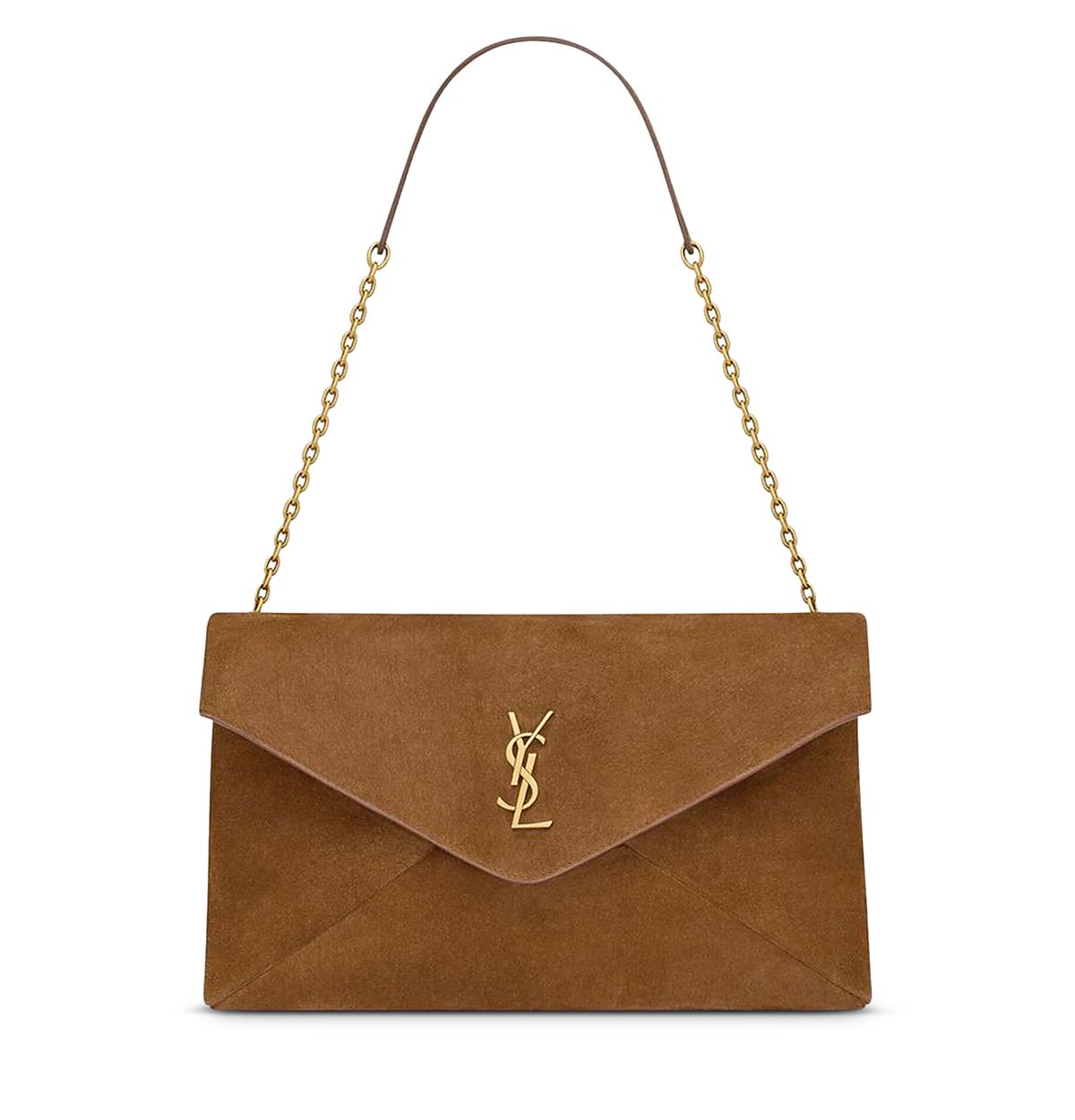 Saint Laurent Cassandre Large Pouch on Chain