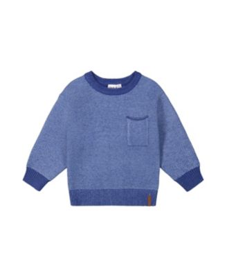 Boys' Knit Diamond Pattern Chest Pocket Sweater - Little Kid, Big Kid