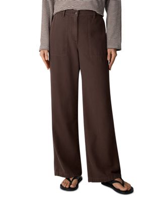 High Waisted Wide Leg Full Length Pants