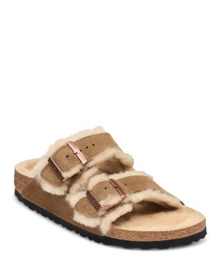 Women's Arizona Shearling Lined Suede Sandals