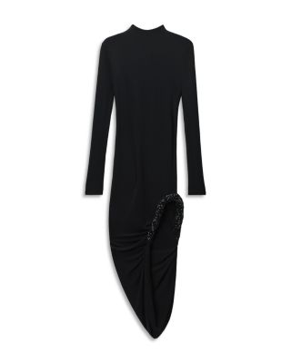alexanderwang Twisted Draped Hem Dress