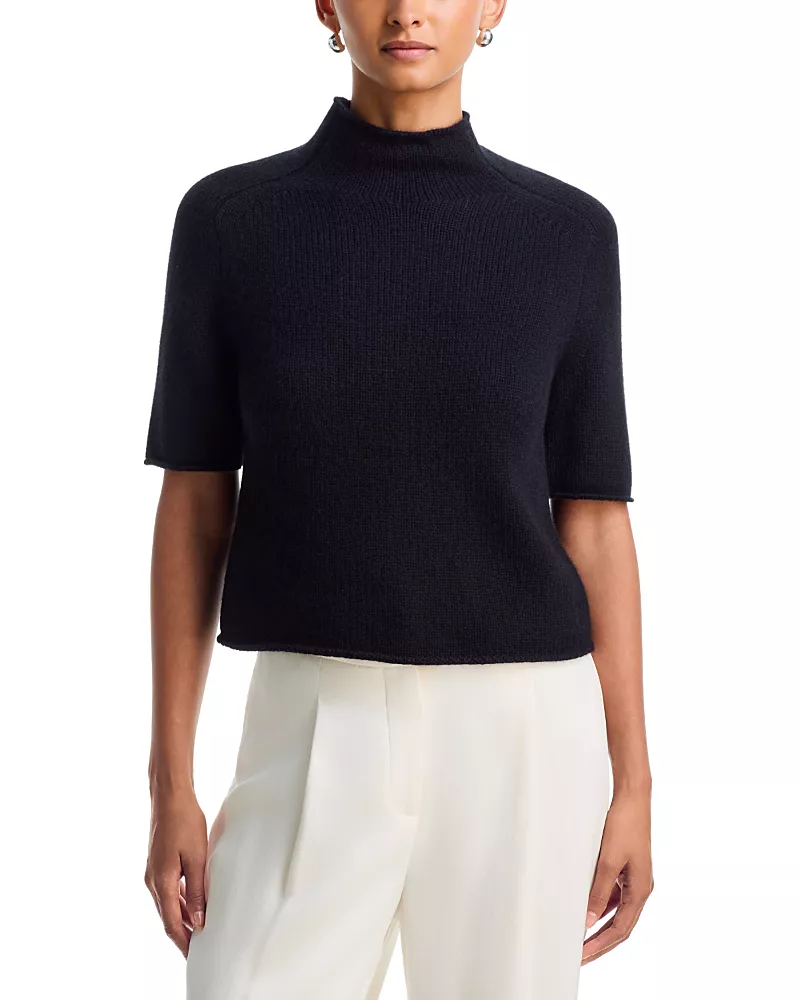 Lisa Yang Fride Cashmere Mock Neck Sweater