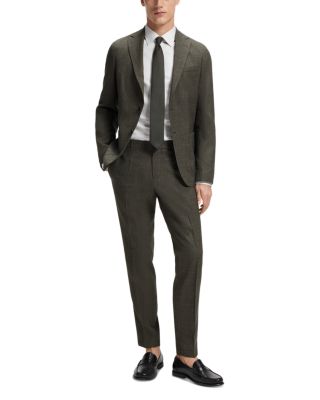 C-Hanry & C-Genius Wool & Linen Melange Slim Fit Suit Separates