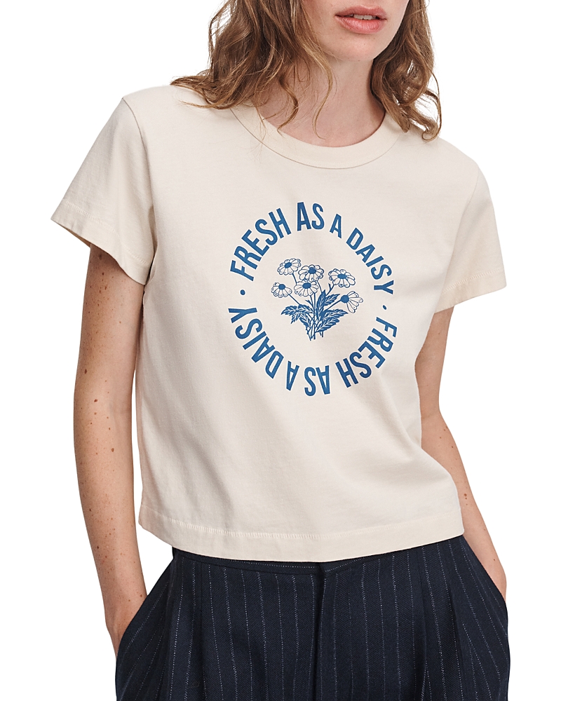 rag & bone Fresh As A Daisy Kelly Cotton Perfect Tee