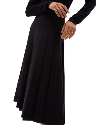 Hobbs London Paige Pleated Midi Skirt