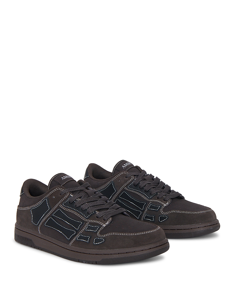 Amiri Men's Skel Top Low Leather Sneakers