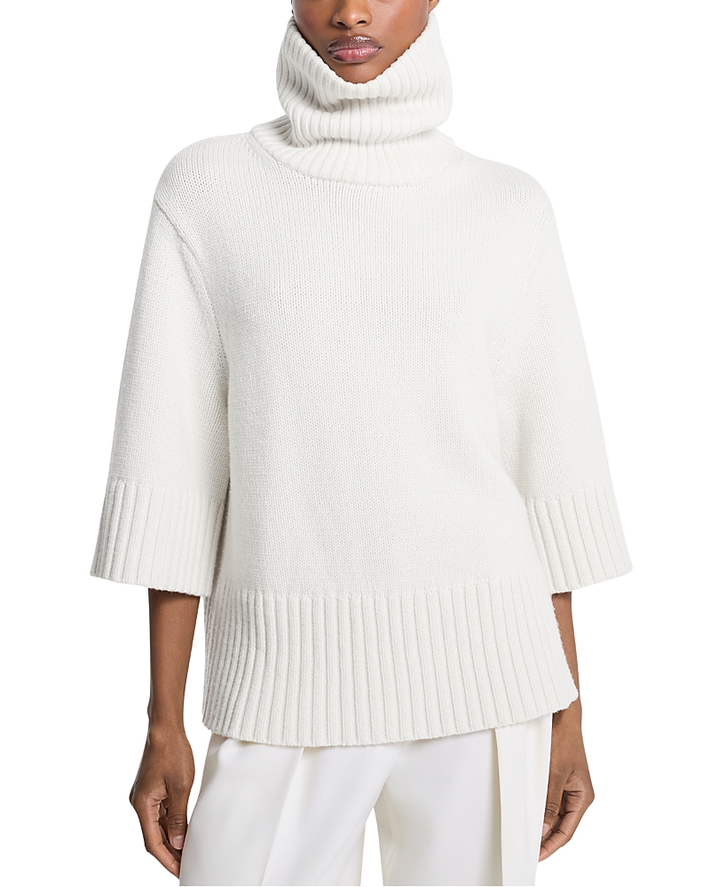 Michael Kors Collection Cashmere Funnel Neck Top