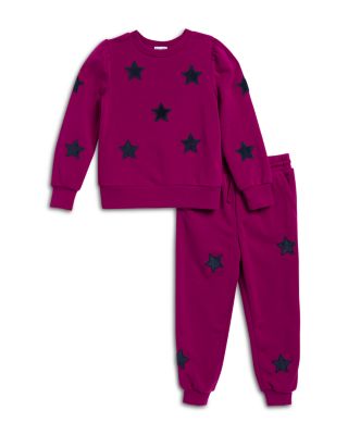Girls' Starlight Sweatshirt & Jogger Pants Set - Little Kid