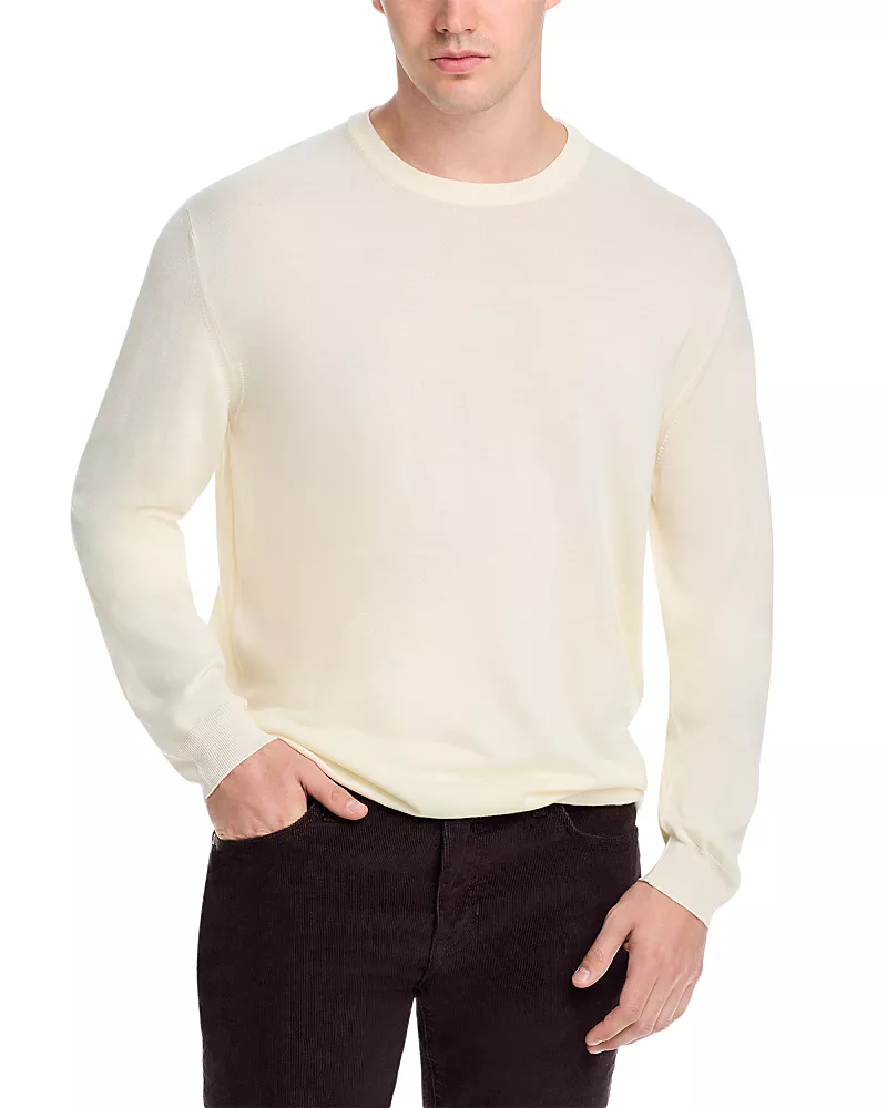 Slowear Flex Wool Blend Crewneck Sweater