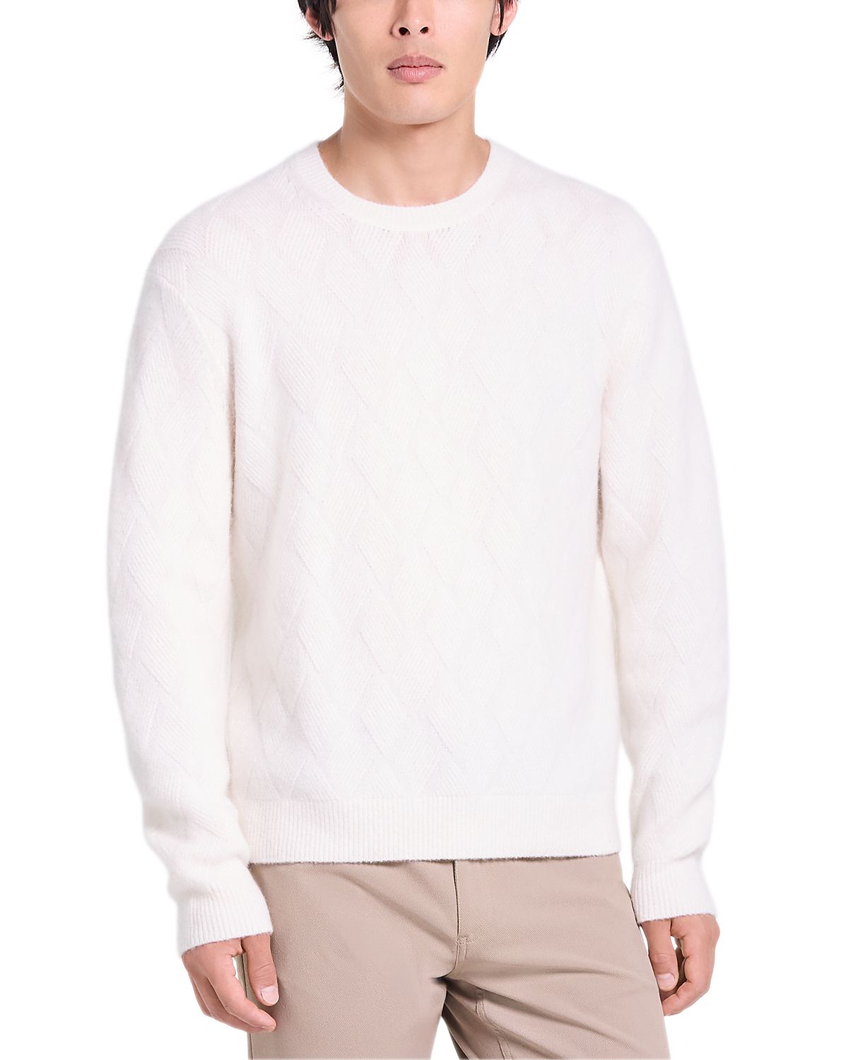 Theory Long Sleeve Crewneck Sweater