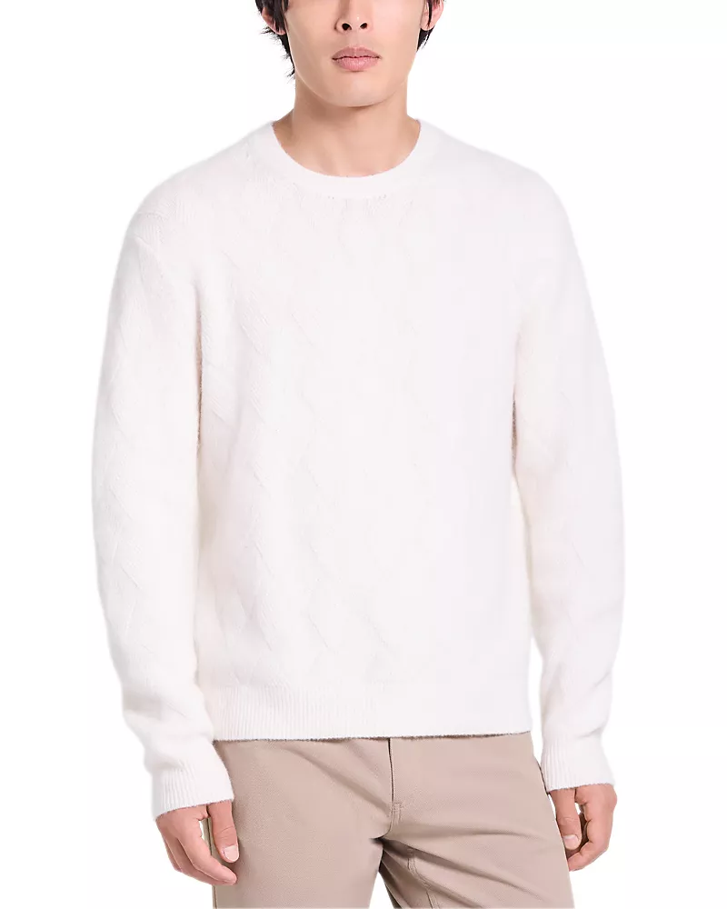 Theory Long Sleeve Crewneck Sweater