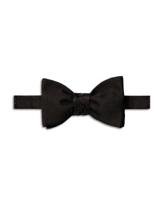 Micro Woven Silk Bow Tie - Pre-Tied