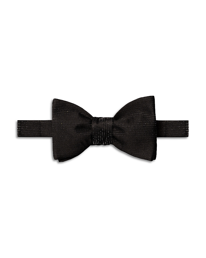 Eton Micro Woven Silk Bow Tie - Pre-Tied