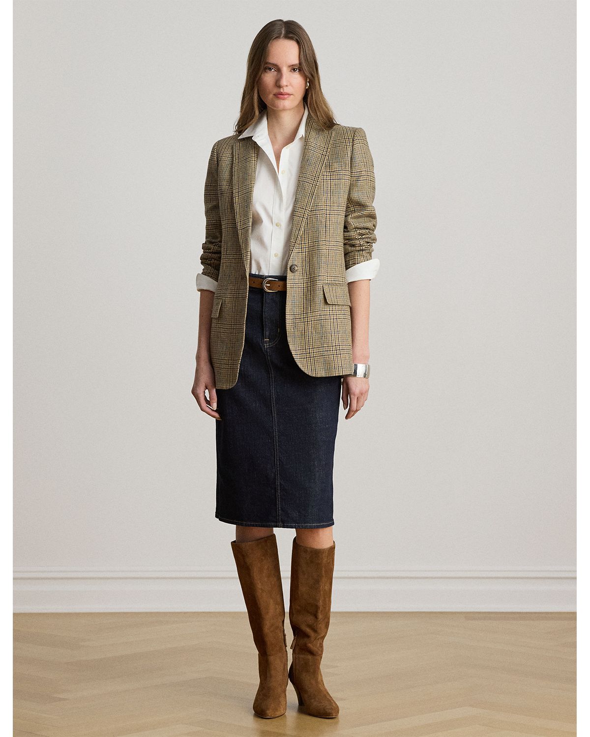 Denim Pencil Skirt thumbnail 5