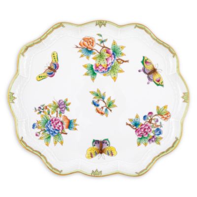 Queen Victoria Scallop Tray