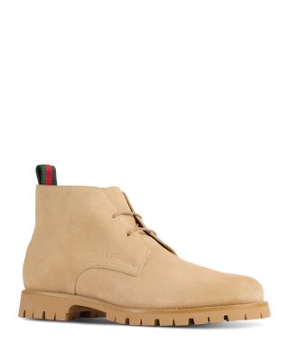 Men's Suede Lug Sole Chukka Boots