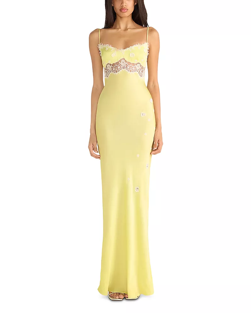 Asta Resort Arlette Hand Beaded Viscose Maxi Dress