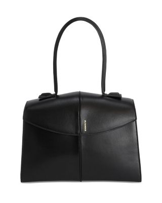 Linea Leather Top-Handle Bag